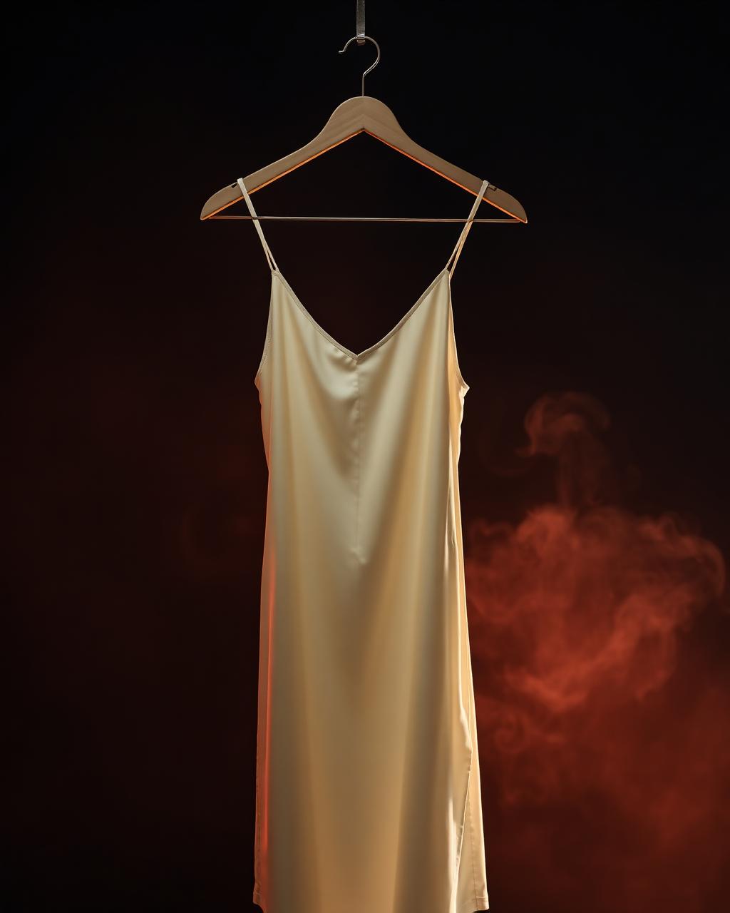 Ivory Silk Slip Dress